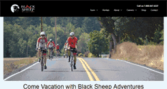 Desktop Screenshot of blacksheepadventures.com